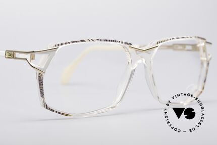 Cazal 371 No Retro Frame True Vintage, frame (Medium size 56-15) is made for prescriptions, Made for Men and Women