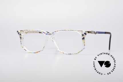 Cazal 357 True Vintage Designer Specs, crazy vintage Cazal eyeglasses of the early 90's, Made for Women