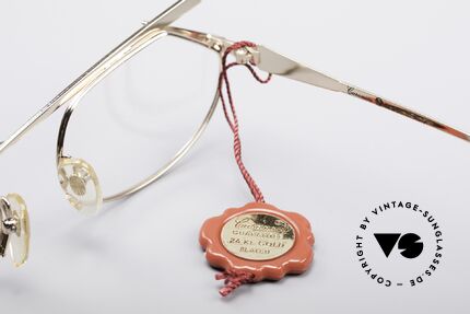 Casanova PMC1 24kt Gold Plated Art Frame, NO RETRO eyeglasses, but a colorful old 80's ORIGINAL, Made for Women