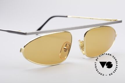 Taxi 201 by Casanova 80's Designer Frame, orange sun lenses could be replaced with optical lenses, Made for Men and Women