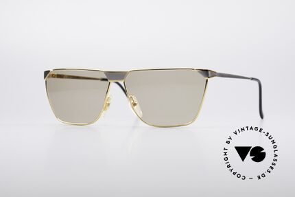 Casanova MC2 24KT Gold Plated Frame, rare vintage Casanova sunglasses from the 1980's, Made for Men
