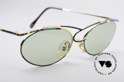 Casanova LC23 Artful Vintage 80's Shades, NO retro sunglasses, but an unique old 80's ORIGINAL, Made for Women