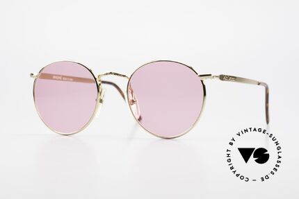 John Lennon - Imagine Round Pink Vintage Glasses, model 'IMAGINE': panto sunglasses in small 49mm size, Made for Men and Women