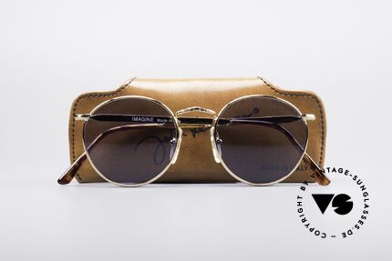 John Lennon - Imagine Original John Lennon Glasses, NO RETRO PANTO SUNGLASSES; but a rare old Original!, Made for Men and Women