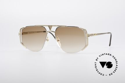 MCM München 5 Titanium Sunglasses, large designer shades by MCM from the early 1990's, Made for Men