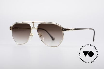 MCM München 6 XL 90's Luxury Shades, but still lightweight and comfortable (Pure Titanium), Made for Men