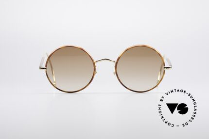 Savile Row Round 47/20 Harry Potter Glasses, timeless round vintage sunglasses from the 1980's, Made for Men
