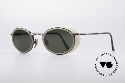 Giorgio Armani 666 Side Shields Frame, nonreflecting coated lenses (with 'GA' engraving/etching), Made for Men and Women Giorgio Armani 666 Side Shields Frame, nonreflecting coated lenses (with 'GA' engraving/etching), Made for Men and Women