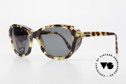 Giorgio Armani 826 No Retro Sunglasses True 90s, terrific frame pattern in a kind of "amber - tortoise", Made for Women