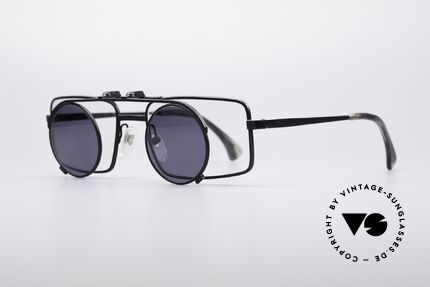 Alain Mikli 5667 / 011 Sun Clip Glasses, can be used as reading glasses & sunglasses; likewise, Made for Men