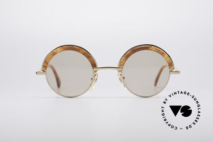Alain Mikli 631 / 246 Round 80's Glasses, Mod. 631 / 246 = a true design classic from 1989, Made for Men and Women