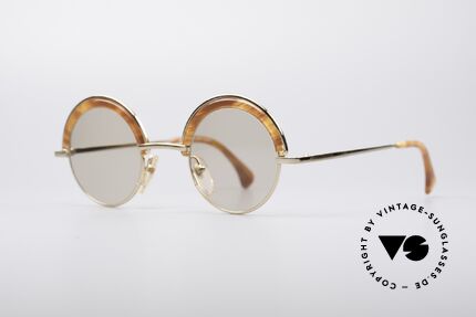 Alain Mikli 631 / 246 Round 80's Glasses, premium craftsmanship & unique frame coloring, Made for Men and Women