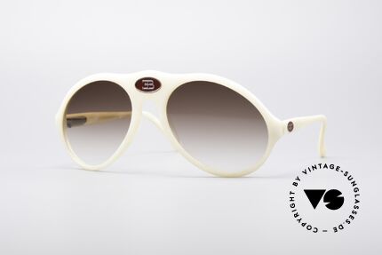 Bugatti 64060 Ivory Optic 70's Sunglasses, precious Bugatti vintage luxury sunglasses for men, Made for Men