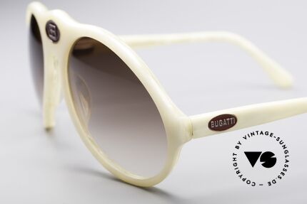 Bugatti 64060 Ivory Optic 70's Sunglasses, new old stock (like all our old Bugatti ORIGINALS), Made for Men