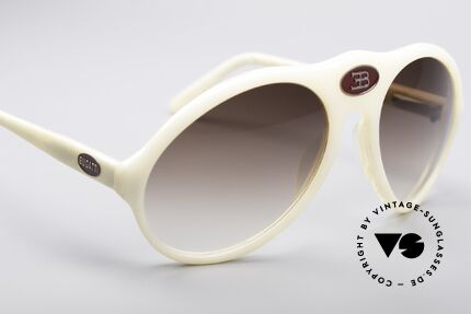 Bugatti 64060 Ivory Optic 70's Sunglasses, NO RETRO SHADES; an authentic 40 years old vertu, Made for Men