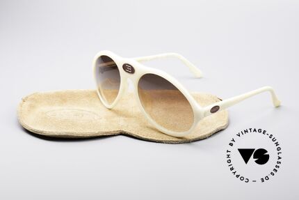 Bugatti 64060 Ivory Optic 70's Sunglasses, Size: medium, Made for Men