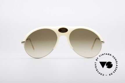 Bugatti 64748 Ivory Optic 70's Glasses, artful ivory-optic (true rarity from the late 1970's), Made for Men