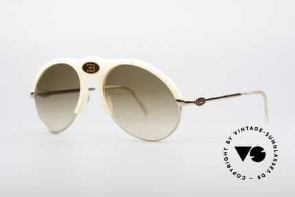 Bugatti 64748 Ivory Optic 70's Glasses, much sought-after collector's item (museum piece), Made for Men