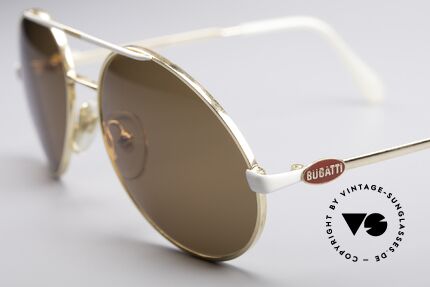Bugatti 64908 Original 80's Sunglasses, luxury sunglasses for men in medium size (137mm), Made for Men