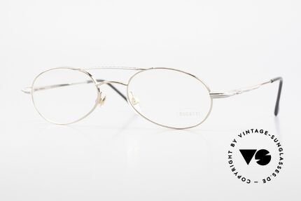 Bugatti 22996 Rare 90's Men's Eyeglass-Frame, very elegant vintage designer eyeglasses by Bugatti, Made for Men