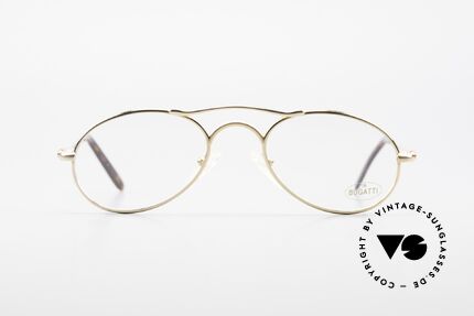 Bugatti 23407 Men's Eyeglasses With Clip On, made in the mid 90's in France (premium quality), Made for Men