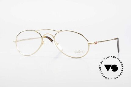 Bugatti 23407 Men's Eyeglasses With Clip On, Size: medium, Made for Men