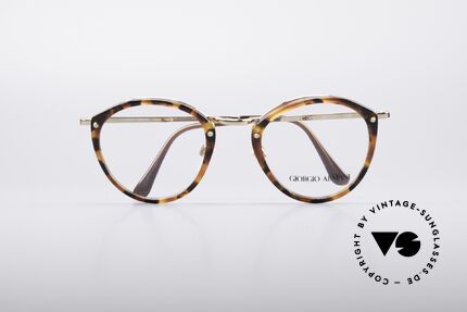 Giorgio Armani 354 No Retro Glasses 80's Frame, demo lenses can be replaced with optical or sun lenses, Made for Men and Women