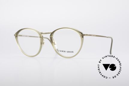 Giorgio Armani 354 80's Designer Glasses, vintage designer eyeglass-frame by GIORGIO ARMANI, Made for Men and Women