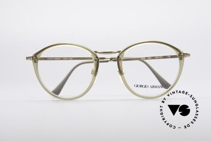 Giorgio Armani 354 80's Designer Glasses, demo lenses can be replaced with optical or sun lenses, Made for Men and Women
