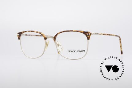 Giorgio Armani 359 90's Men's Eyeglasses, timeless vintage Giorgio ARMANI designer eyeglasses, Made for Men