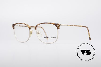 Giorgio Armani 359 90's Men's Eyeglasses, true 'gentlemen glasses' in top-quality (spring hinges), Made for Men