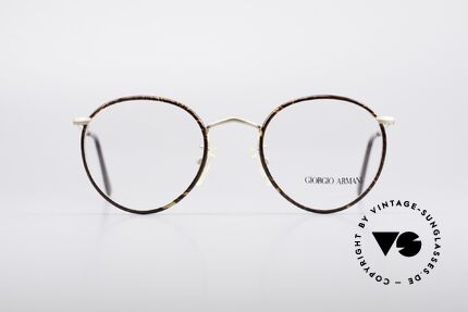 Giorgio Armani 112 90's Panto Eyeglasses, more 'classic' isn't possible (famous 'panto'-design), Made for Men