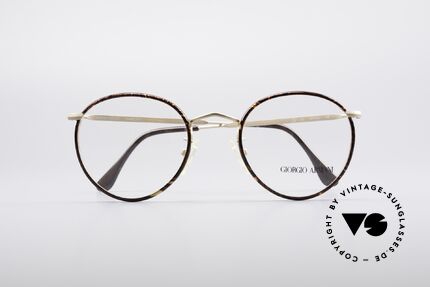 Giorgio Armani 112 90's Panto Eyeglasses, NO RETRO SPECS, but an unique 25 years old original, Made for Men