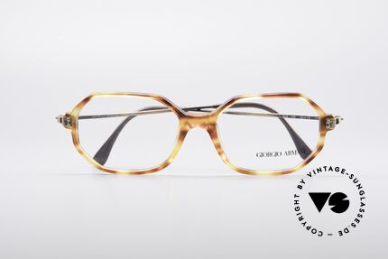 Giorgio Armani 349 No Retro Glasses Vintage Frame, the clear DEMO lenses can be glazed optionally, Made for Men and Women