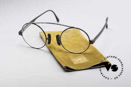 Christian LaCroix 7335 90's Vintage Glasses, the demo lenses can be replaced with optical lenses, Made for Women
