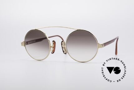 Christian LaCroix 7335 Round 90's Sunglasses, glamorous design by Christian LACROIX from 1990, Made for Women
