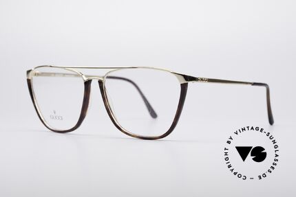 Gucci 1308 90's Designer Frame, noble timeless design (gold-plated / tortoise), Made for Men and Women
