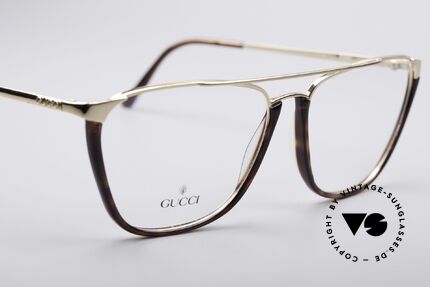 Gucci 1308 90's Designer Frame, never worn (like all our vintage Gucci specs), Made for Men and Women
