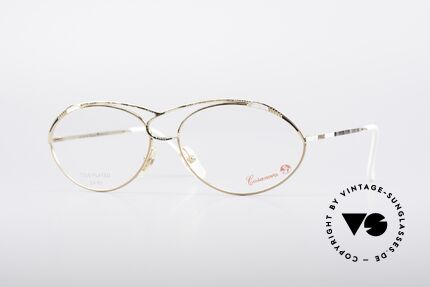 Casanova LC13 24kt Gold Plated Frame, glamorous CASANOVA eyeglass-frame from around 1985, Made for Women Casanova LC13 24kt Gold Plated Frame, glamorous CASANOVA eyeglass-frame from around 1985, Made for Women