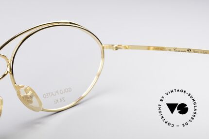 Casanova LC13 24kt Gold Plated Glasses, NO retro glasses, but an unique old designer ORIGINAL!, Made for Women