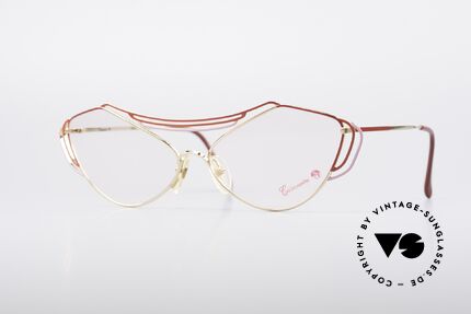 Casanova LC9 80's Art Eyeglasses, glamorous CASANOVA eyeglasses from around 1985, Made for Women