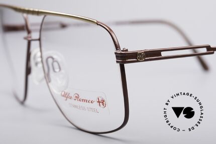 Alfa Romeo 60-252 80's Vintage Glasses, legendary Italian accessory for your classic sports car, Made for Men