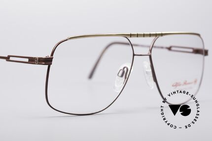 Alfa Romeo 60-252 80's Vintage Glasses, unworn (like all our rare 1980's ALFA ROMEO frames), Made for Men