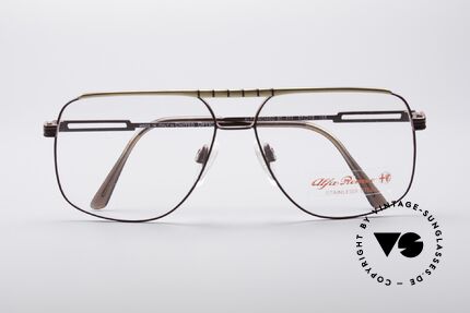 Alfa Romeo 60-252 80's Vintage Glasses, NO RETRO eyewear, but true vintage commodity; vertu, Made for Men