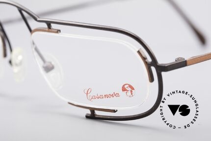 Casanova Clayberg Rare Vintage Eyglass Frame, unworn (like all our rare vintage designer frames), Made for Men and Women