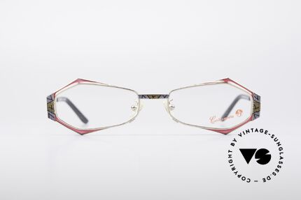 Casanova LC54 Ladies Vintage Frame, fantastic combination of colors, pattern and shapes, Made for Women