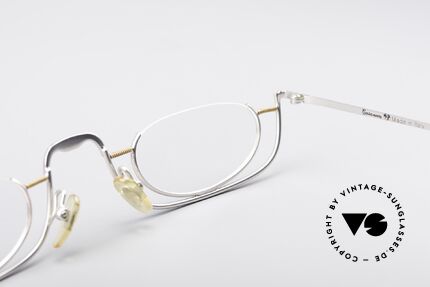 Casanova LC34 Designer Reading Glasses, original 80's frame can be glazed with prescriptions, Made for Men and Women