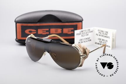 Cebe 2000 Rallye Sports Shades, never worn (like all our vintage CEBE sports sunglasses), Made for Men Cebe 2000 Rallye Sports Shades, never worn (like all our vintage CEBE sports sunglasses), Made for Men