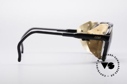 Cebe 1959 Racing Sunglasses, mirrored gold cebonate lenses for extreme sun intensity, Made for Men