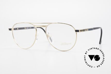 S.T. Dupont D004 Men's Luxury Aviator Glasses, very exclusive S.T. DUPONT luxury glasses, size 52°18, Made for Men